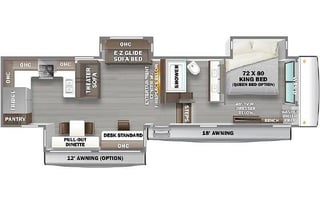 2021 Forest River Reserve Fifth Wheel 38.5 feet