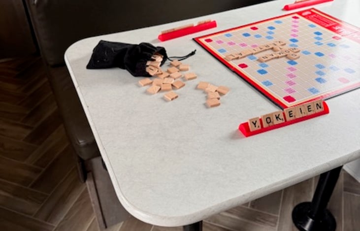 Yes, Scrabble® is included!