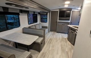 King Bed and Private Quad bunks  2022 Cruiser MPG