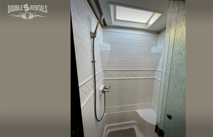 Nice Large Shower with Skylight