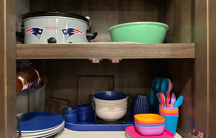 Kids and adults plates, bowls, cups. Nesting mixing bowls and slow cooker.