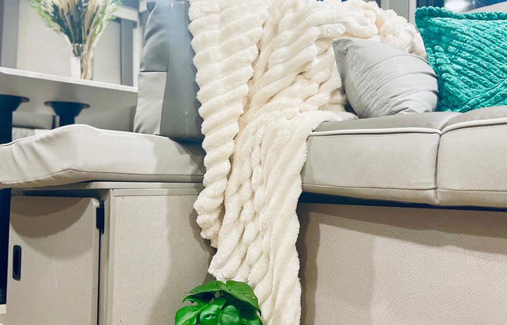 Plush Pillows and Soft Throws!