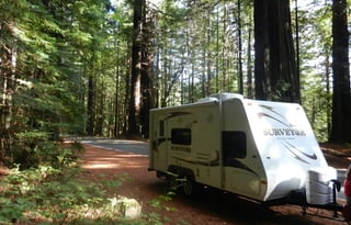 YOUR CHARIOT AWAITS! 2015 Forest River Surveyor