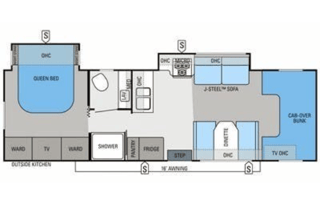 Ultimate home on wheels!-2013 Jayco Greyhawk 29KS