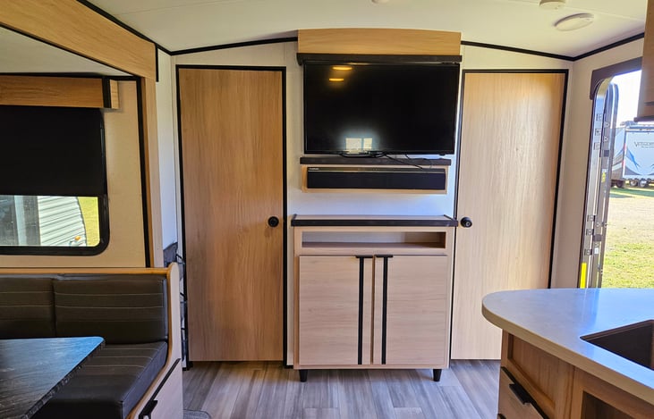 Double doors for the king suite