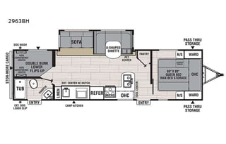 2021 Coachmen RV Spirit Ultra Lite 2963BH