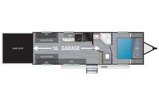 2022 Heartland Pioneer RG26 Toy Hauler Rental