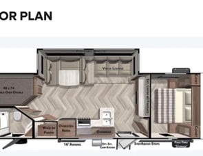Forest River RV Wildwood X-Lite 263BHXL