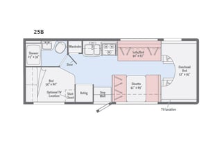 2019 Winnebago Spirit 25B