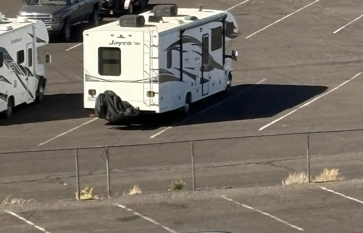 Fits in parking lots