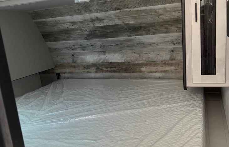 Master bedroom with king size bed