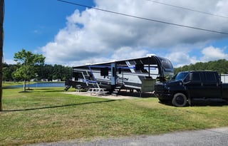 2024 Fuzion 430 Toy Hauler with Gooseneck Hitch