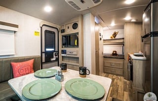 Small Outside HUGE inside! GeoPro Bunks with slide