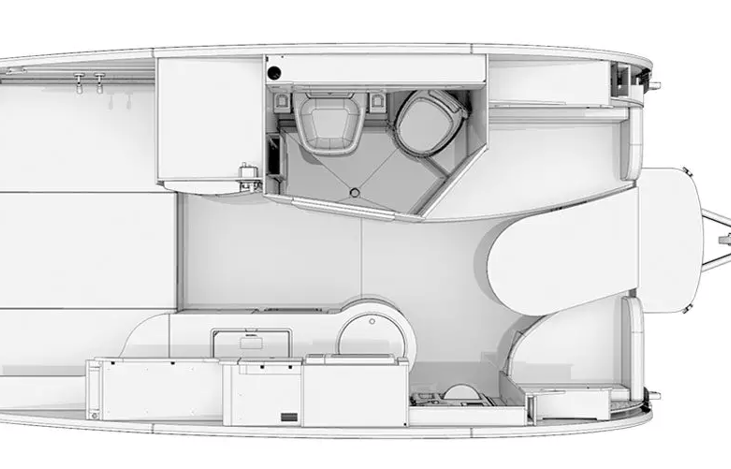 Smart floorpan maximizes space without sacrificing comfort.