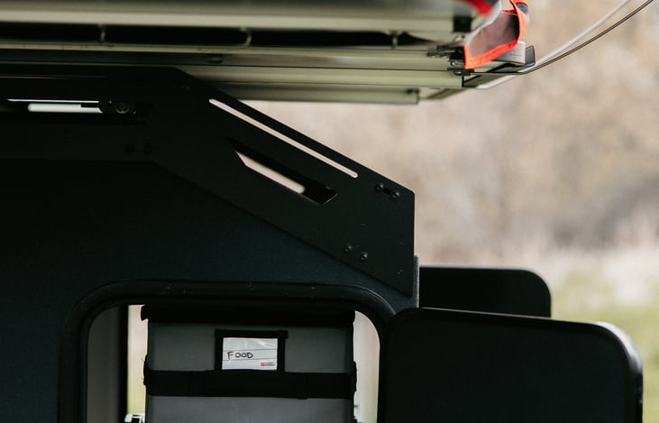 Front storage pass through