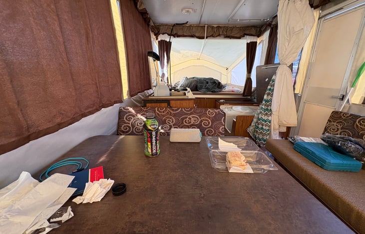 Getting ready for breakfast