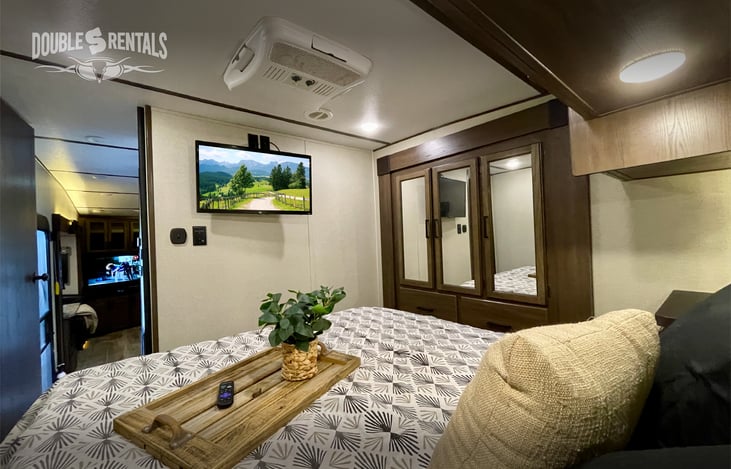 Private Master with Lots of Closet Space, it's Own A/C Unit and TV