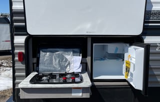 Adventure awaits in this pet friendly trailer!