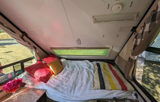 Meet Roxy! 2017 A-Frame Pop Up, easy to tow