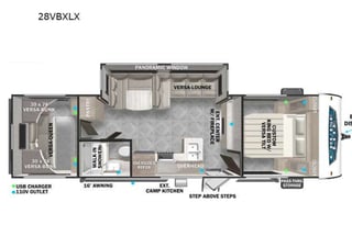2024 Forest River RV Salem Cruise Lite 28VBXLX