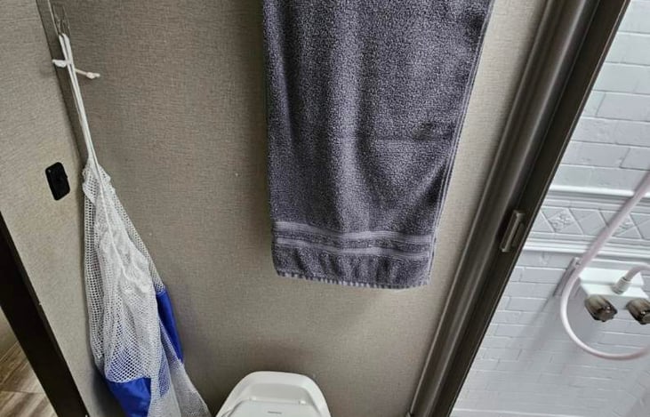 Nylon Bag provided for your trip to use for dirty linen.