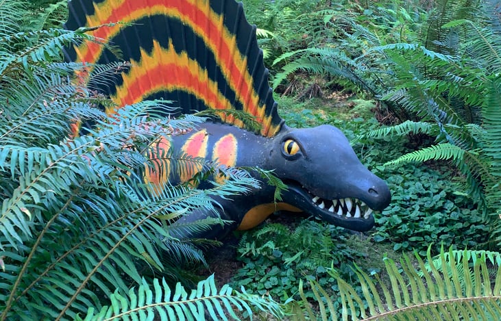 Dino land on Oregon Coast