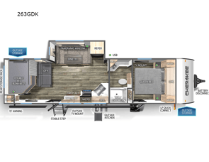 Forest River RV Cherokee 263GDK