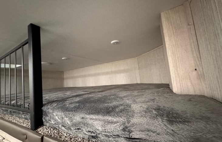 Loft in 2nd bedroom above 2nd bathroom.