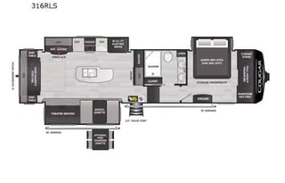 2023 Keystone cougar 316rls