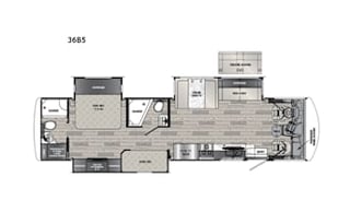 2022  Class A RV 38FT W/Bunk Beds / 2 Full Baths