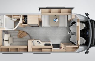 Mini Luxury Apartment on Wheels for Drycamping!