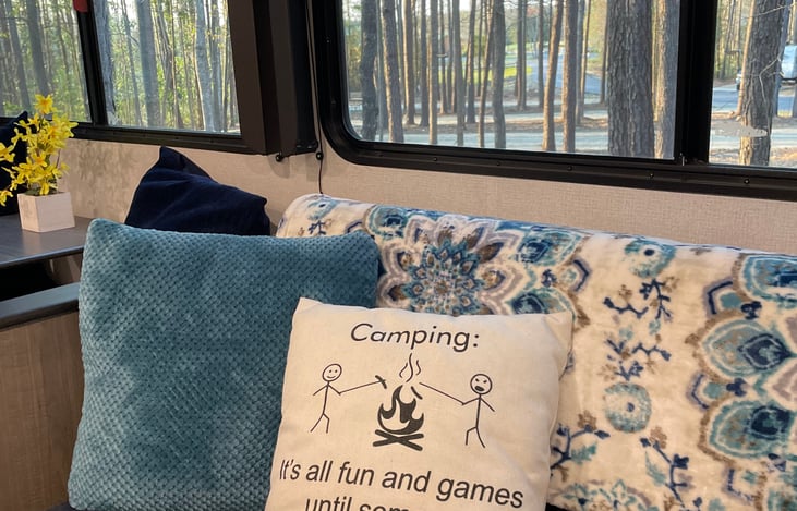 Large windows in common area.