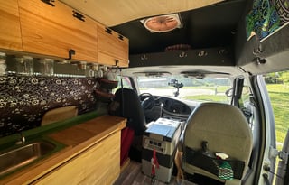 Custom van build out: Unique wrap