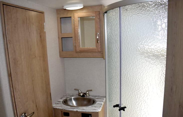 Bathroom with shower