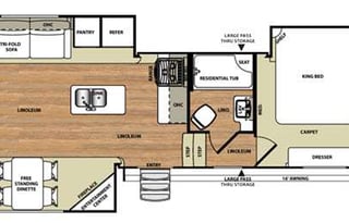2016 Forest River RV Wildwood Heritage Glen 286RL