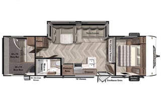 2022 Forest River RV Wildwood X-Lite 273QBXL