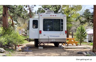 Estes Park Campsite & 5th Wheel | Stationary $AVE
