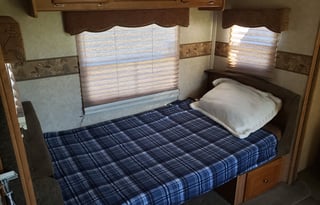 Triple A getaway trailer (Amy, Alf, and Alex)