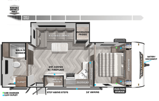 2022 Forest River RV Wildwood 22RBS