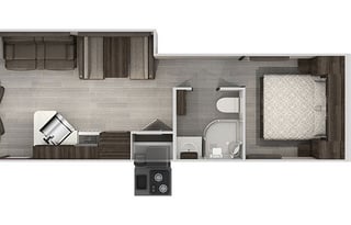 Ponderosa - 2020 Forest River Grey Wolf 26MK