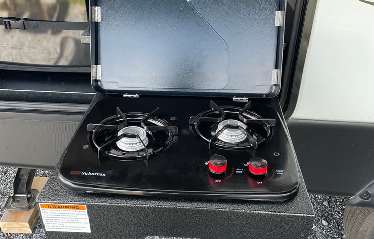 Outside Kitchen Range