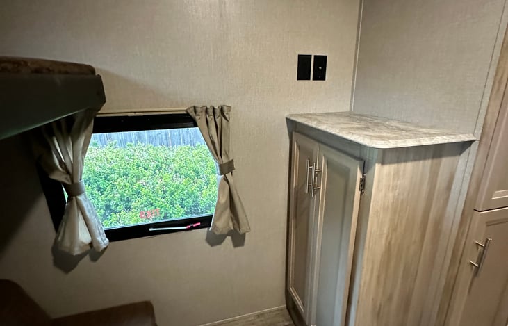 Additional bunkhouse storage