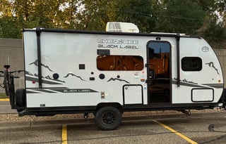 2025 Forest River wolf pup black label trailer