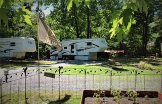 Tranquility by the Creek in 37' Fifth Wheel, 3 Slide Outs, Sleeps 2