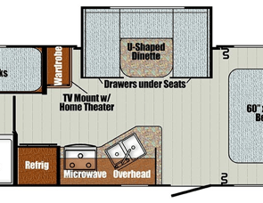 Gulf Stream RV Vintage Cruiser 23QBS