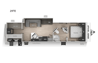 2022 NEW Forest River RV Cherokee Grey Wolf 29TE