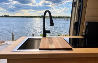 Mercedes AWD Couples Retreat | A/C, Shower & Solar