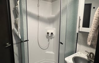 "Happy Camper" Family Travel Trailer