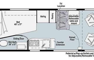 Self‑Contained Travato 59G — Sleeps 2, Seats 4