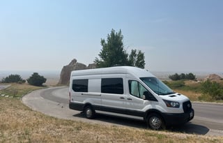 Camper Van Seats & Sleeps 4